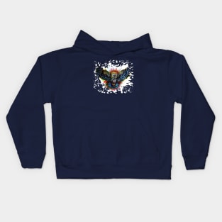 Color Barn Owl Kids Hoodie